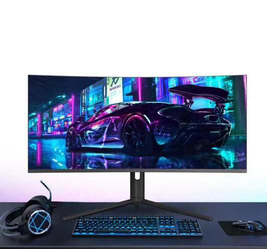 4k Curved Screen Desktop